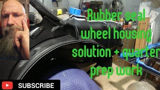 1955 chevy rubber seal wheel housing install