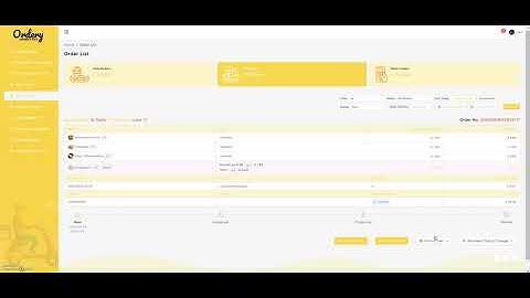 8. How to Print and Process an Order – Ordery Table Service App And System - Quick Guide