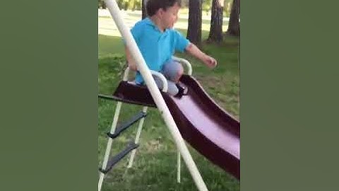 Frog on boy *jumps on face*