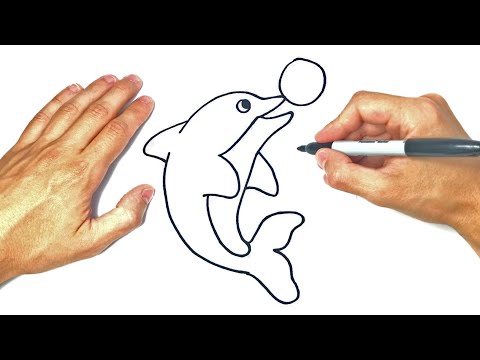 Vídeo: Com Dibuixar Un Dofí