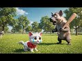 "Muscle Cat's Epic Plane Crash Rescue!  Kitten vs. Skeleton Adventure | Emotional Story #ActionCat"