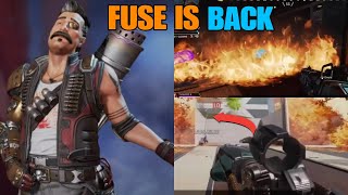The Fuse Buff Is Mad In Apex Legends Season 9 legacy - How To Use Fuse Apex In Apex Legends Season 9