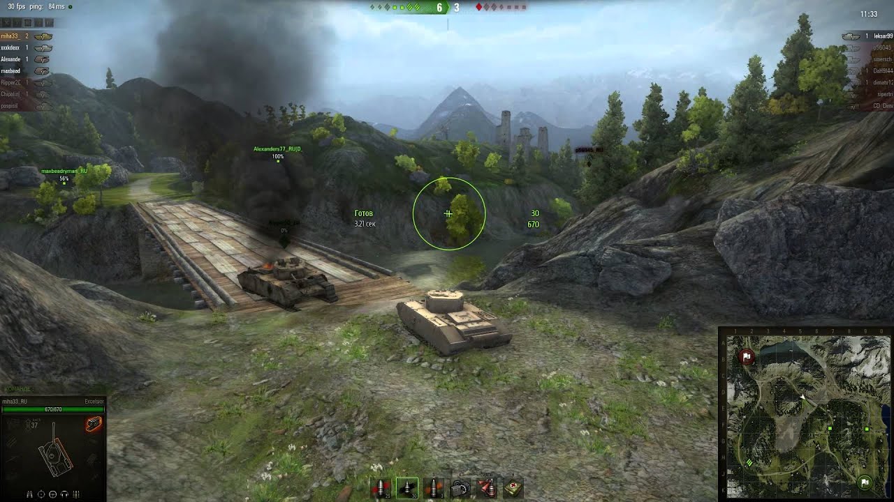 Тестовые world of tanks