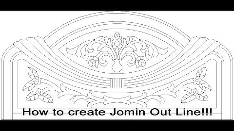 How To Create Jomin Boundary Line In JD Paint !!! JD Paint Tutorial @ CNC Design Solution