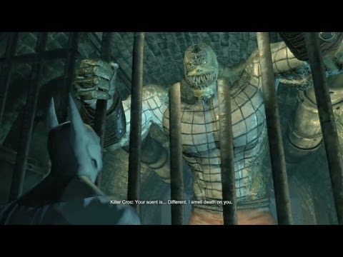 Batman: Arkham City - Killer Croc Easter Egg
