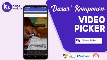 Video Picker, Video Player | (MIT App Inventor,Appybuilder,Thunkable)