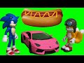 Sonic and Tails vs. the Biggest Hotdog Challenge!