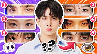 CAN YOU GUESS THESE KPOP IDOLS JUST BY THEIR EYES?  ANSWER  KPOP QUIZ