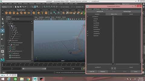 Maya 2020 tutorial for beginners- Creating Stretchy Legs with Utility Nodes