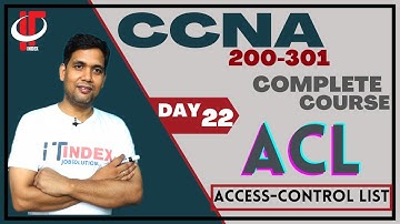 🔐 Access Control List (ACL) Explained | Standard vs Extended ACL | CCNA/CCNP LAB in Hindi | ITindex