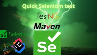 Quick Start with Selenium: Create Your First Test in IntelliJ IDEA + Java + Maven + TestNG