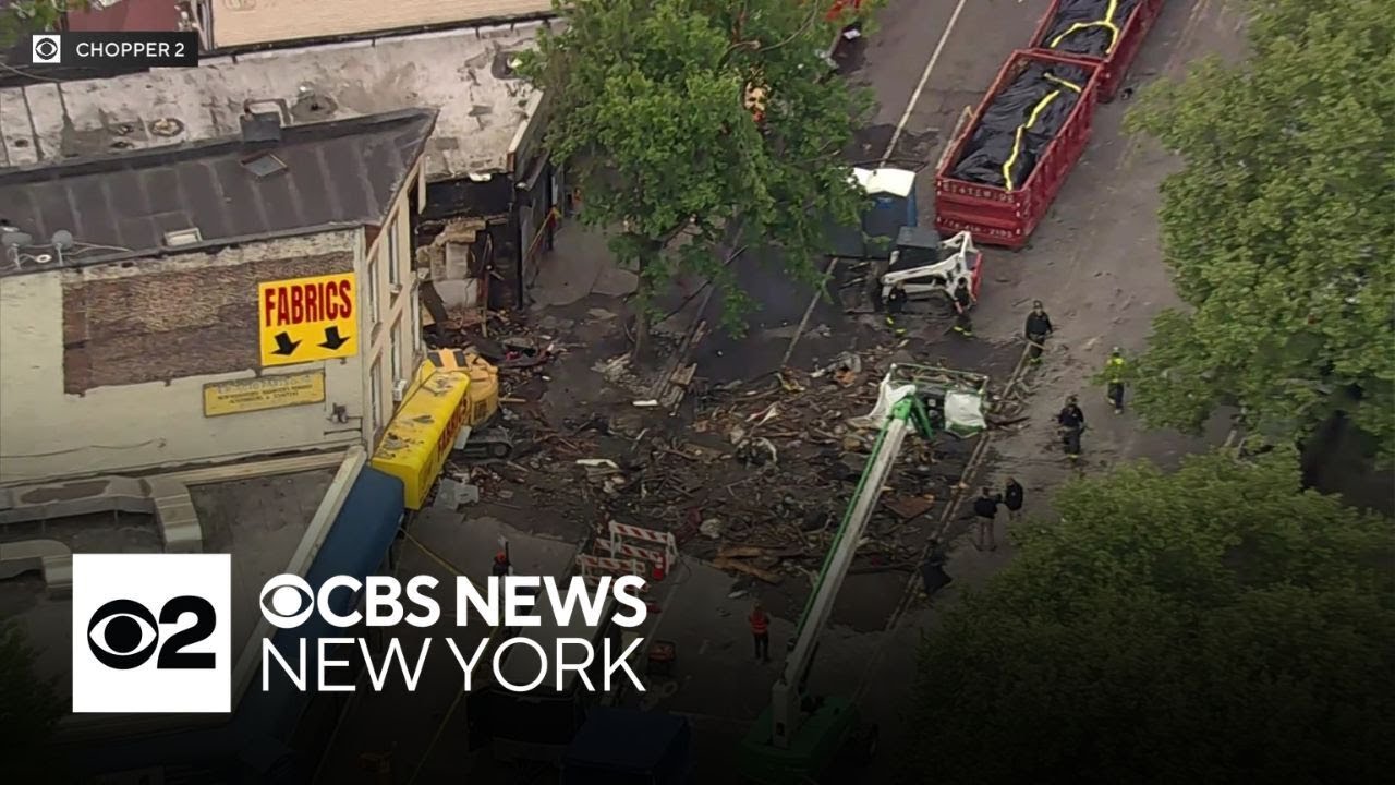 3rd body found in Bronx deli fire rubble - YouTube