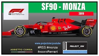 ASSETTO CORSA | RSS SF90 FORMULA HYBRID | HOTLAP @MONZA SOL ASSETTO CORSA | RSS SF90 FORMULA HYBRID | HOTLAP @MONZA SOL
