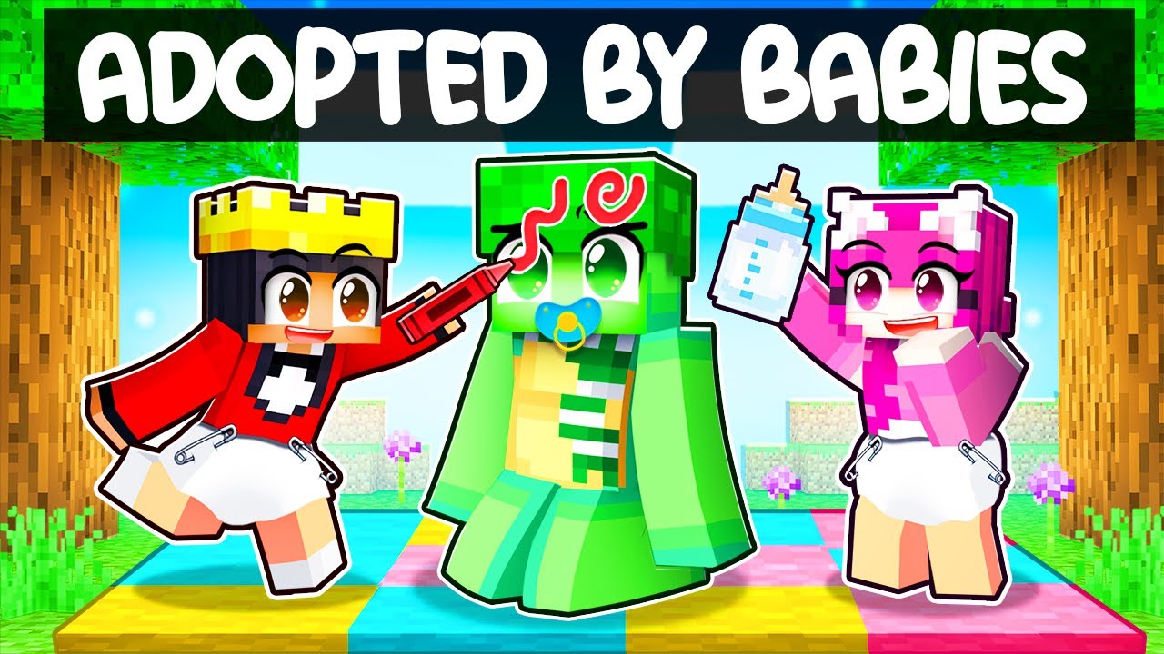 Adopted By BABIES In Minecraft!