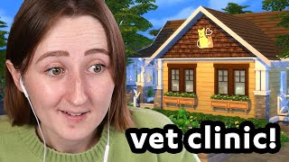 buliding a vet clinic in the sims! (Streamed 1/2/24)