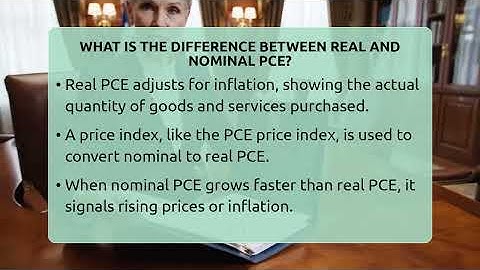 What Is The Difference Between Real And Nominal PCE? - Inflation Insight Channel
