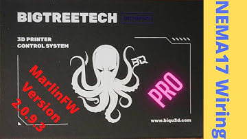 BTT Octopus - NEMA17 Wiring