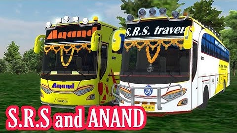 ANAND TRAVELS and SRS TRAVELS LIVERY BY BUS PLAYERS