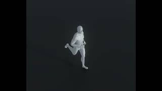 Male Body Base Mesh Animated and Rigged 3D Model 20k Polygons