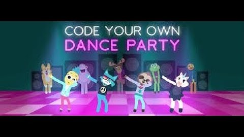 Making a dance party in Code.org