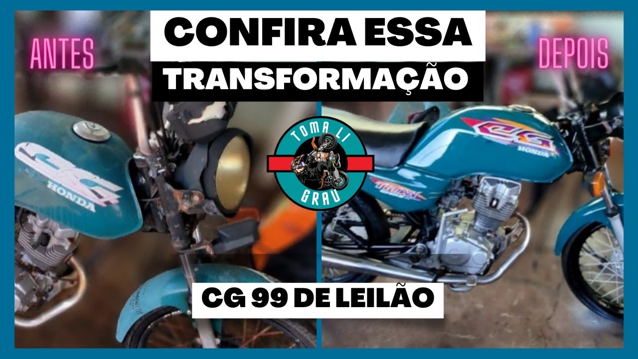 [ANTES E DEPOIS] Da reforma da 99 de leilão EM UM VIDEO