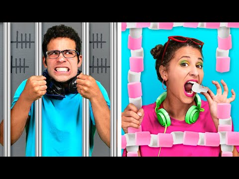 TikToker VS Gamer - Water Fights in Summer Camp | Funny Relatable Situations by La La Life Games
