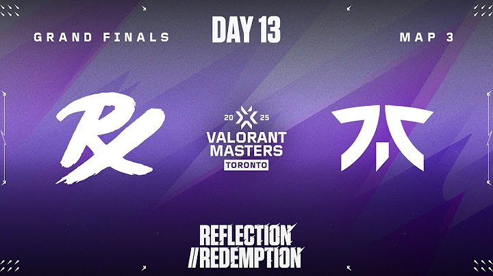 PRX vs. FNC — VALORANT Masters Toronto — Grand Final - Map 03