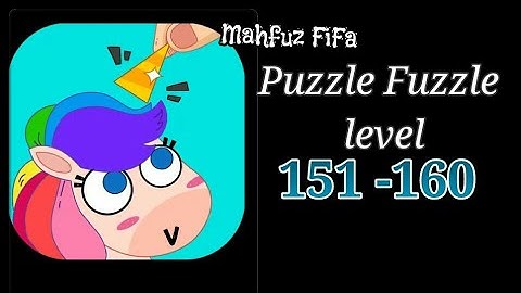 Puzzle Fuzzle Level 151 -160  (part: 16) Mahfuz FiFa