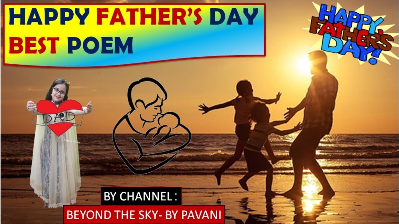BEST POEM ON FATHER IN ENGLISH FOR SCHOOL PERFORMANCE/FATHER'S DAY POEM/RHYME ON FATHER/FATHER'S DAY