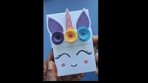 DIY | How to make Mini Paper File Folder 📁