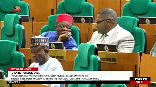 House Receives Tinubu's Bill on State Police