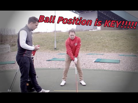 YouTube Golf Tip: Correct Ball Position = CONSISTENCY