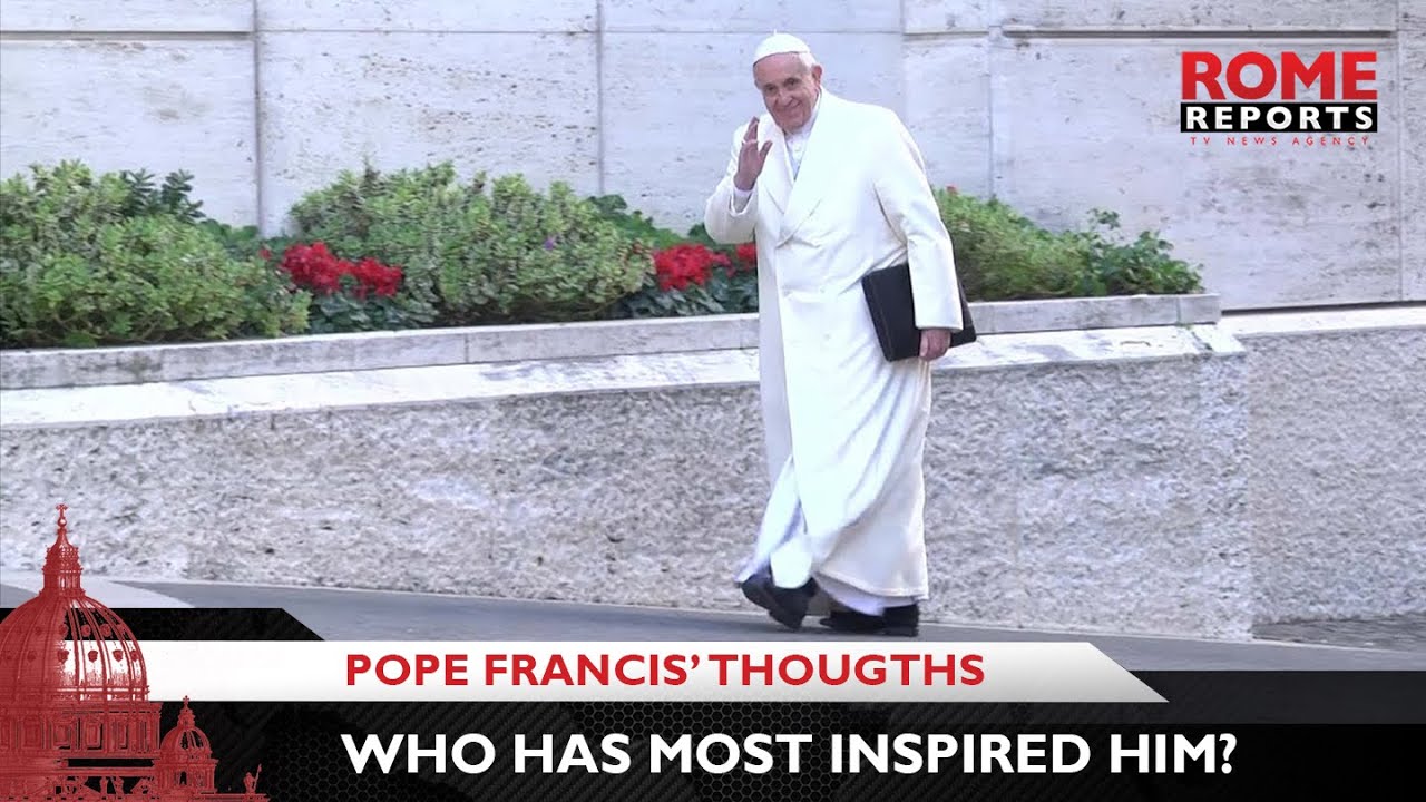 Who has most inspired Pope Francis' philosophy?