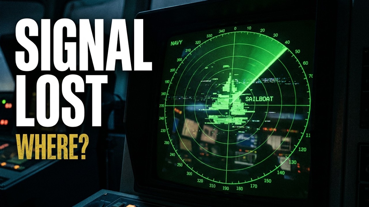 ⁣The Navy Tracked This Sailboat for Six Hours Before It Vanished From Radar Completely