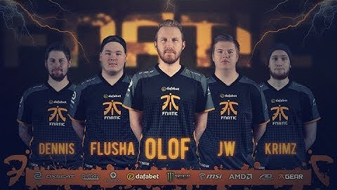 Fnatic Highlights( JW, Olofmeister, Flusha, Krimz, Dennis)
