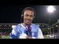MORGAN ROGERS: 'You knew I was going to do it' | Funny reaction to goal celebration on debut