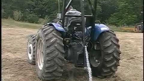Workplace safety - Tractor Demo Rear Rollover Belted