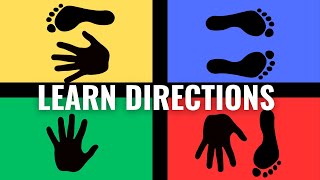 Jump & Learn Directions Game! Left, Right, Forward, Back | Kids Color Movement Activity