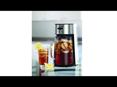 Capresso 624.02 Ice Tea Maker, White/Stainless