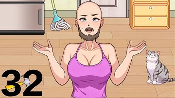 Brain Tease Puzzle Level 32 Help The Girl Do Her Hair Walkthrough Solution