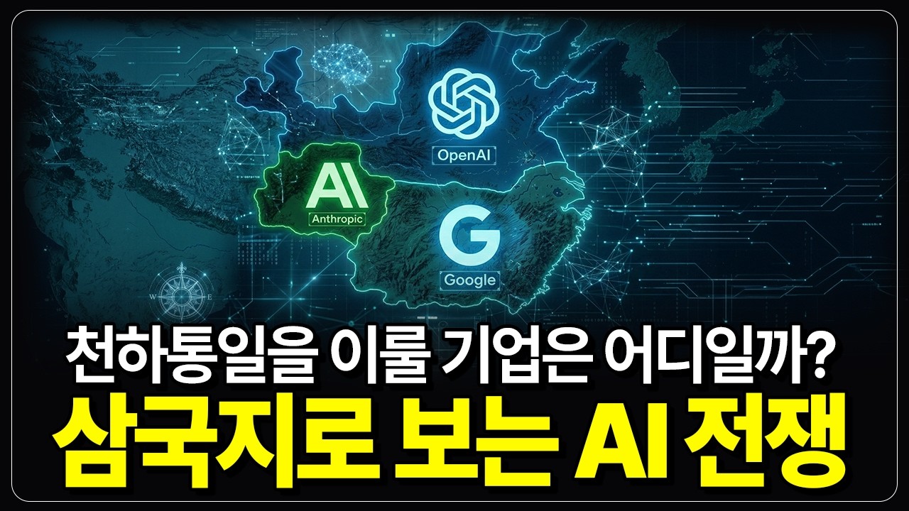 삼국지로 보는 AI 전쟁, 천하통일을 이룰 기업은 어디일까?