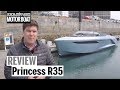 Princess Yacht R35 | Foiling superboat test drive and review | Motor Boat & Yachting