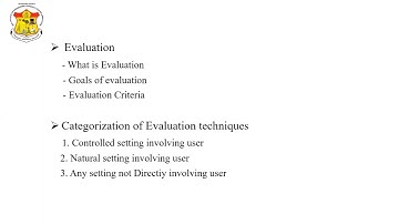 HCI Evaluation