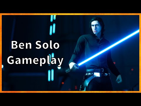 Ben Solo Gameplay Star Wars Battlefront 2