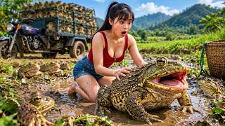 😱 The Surprising Thing About Harvesting and Selling Frogs Quickly at the Market — Phuong's Story