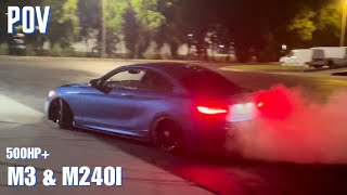 POV: YOU DRIVE A BMW AS INTENDED (M3 & M240i)