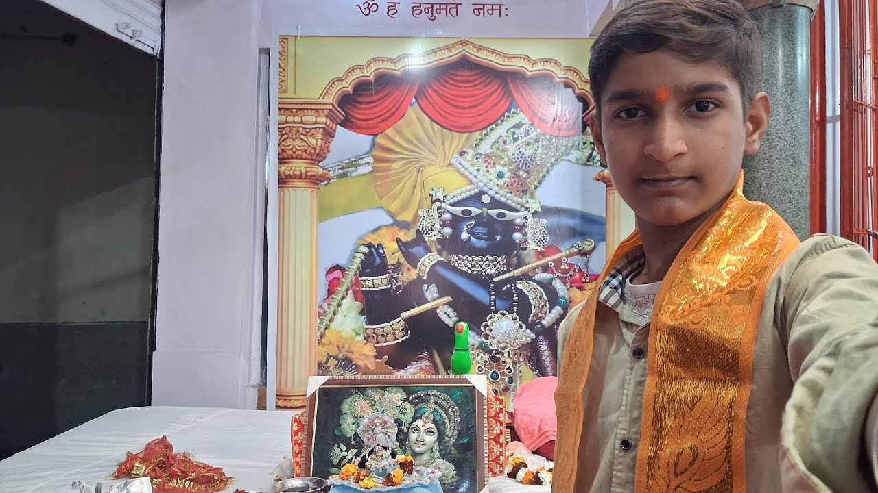 Aaj hua Mandir Mein bhaagvat, Geeta.🙏🏼📿