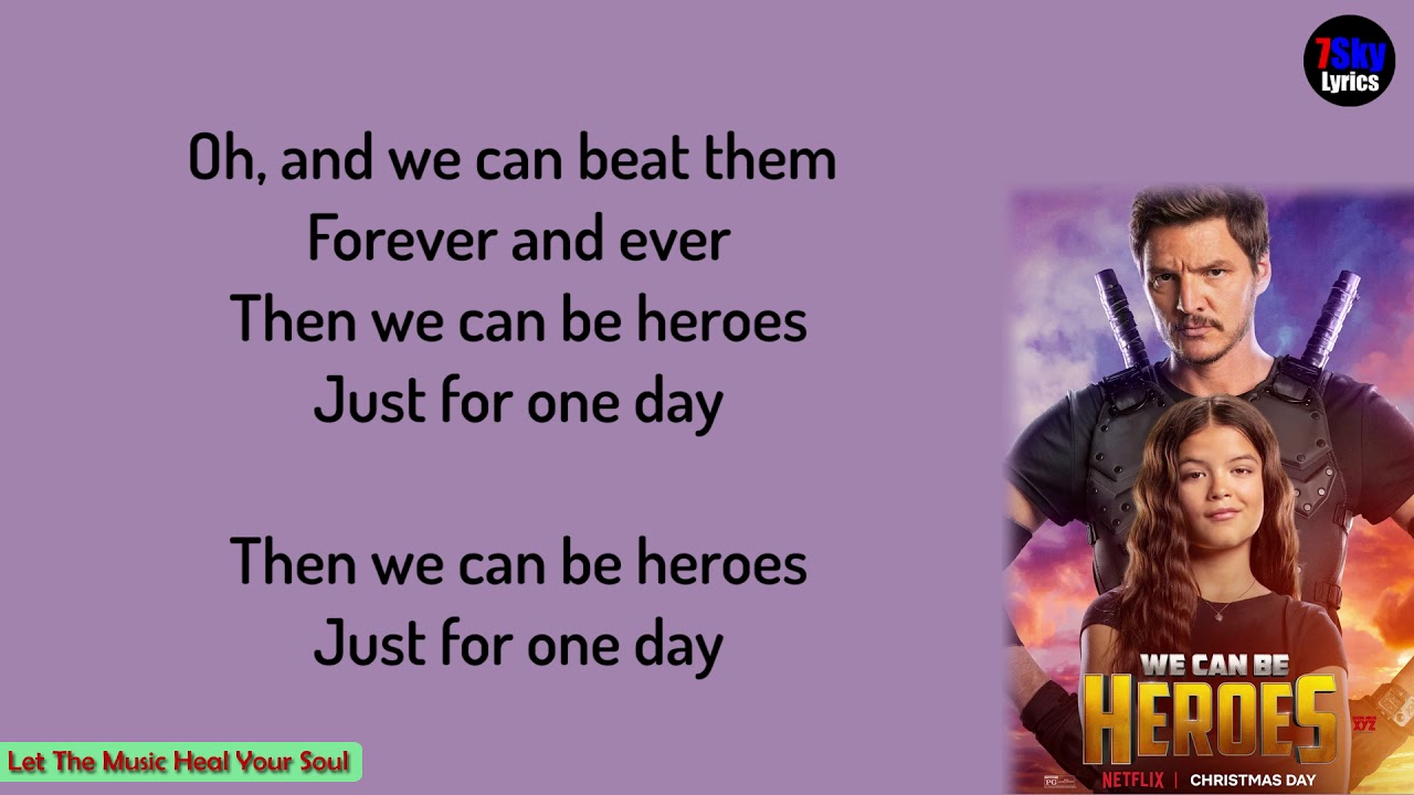 A Capella Performs "Heroes" Full Song Lyrics | We Can Be Heroes by Netflix -7SkyLyrics
