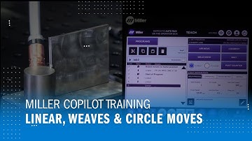 Miller Copilot Training: Linear, Weaves and Circle Moves