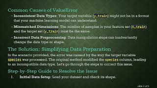 How to Fix the ValueError with y_train in Machine Learning Models